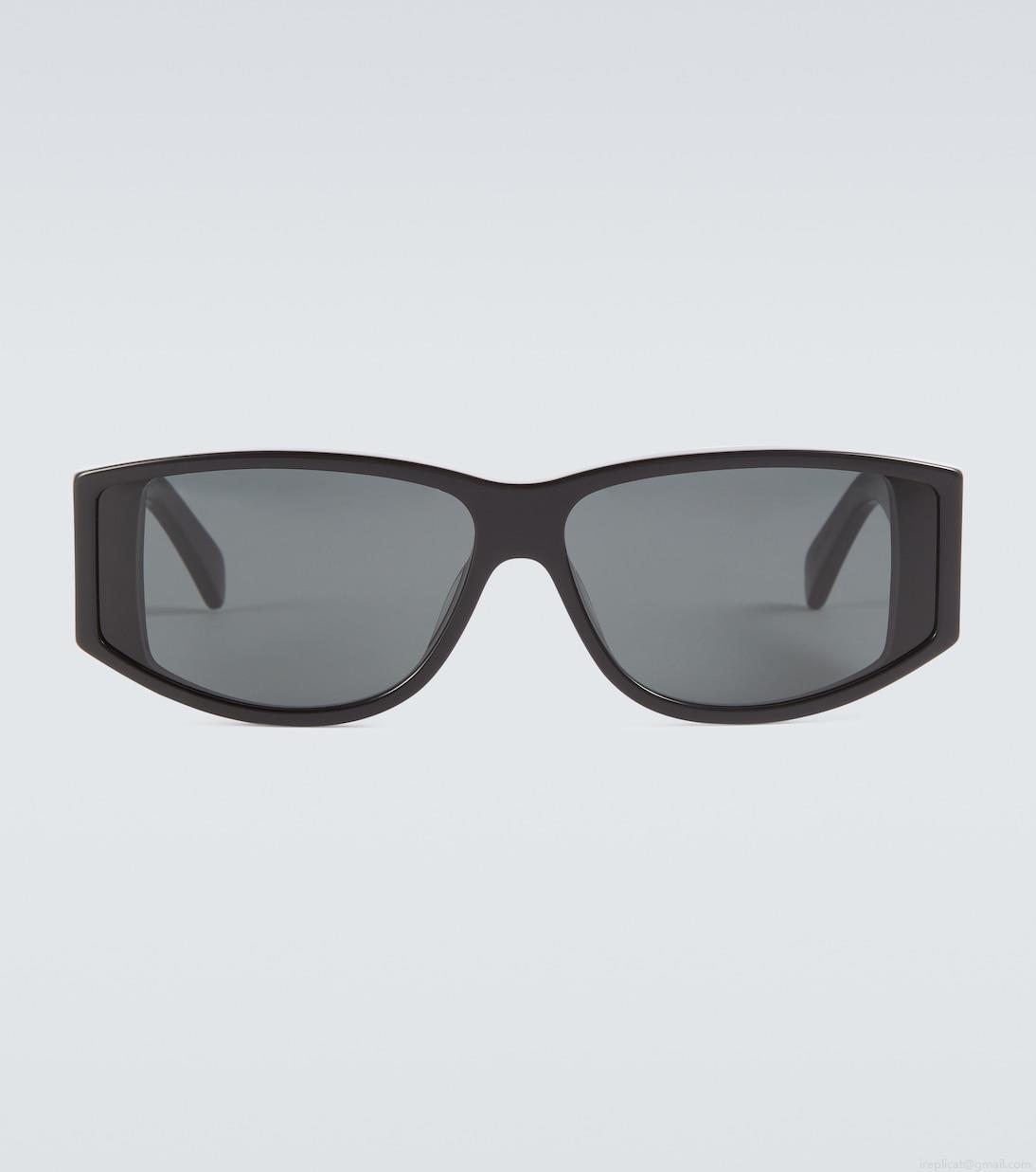 Celine EyewearRectangular acetate sunglasses