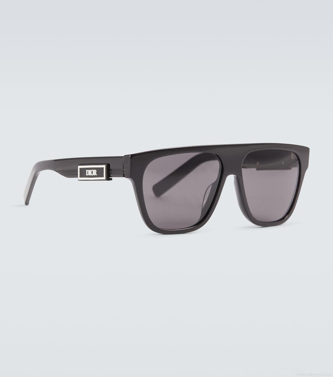 Dior EyewearDiorB23 S3I browline sunglasses