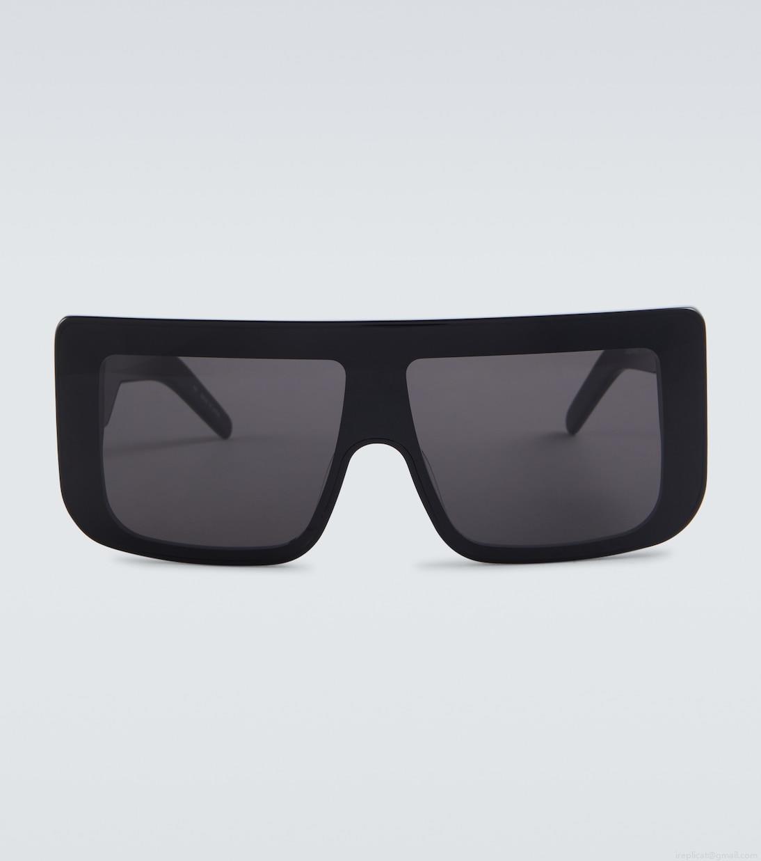 Rick OwensDocumenta flat-top square sunglasses