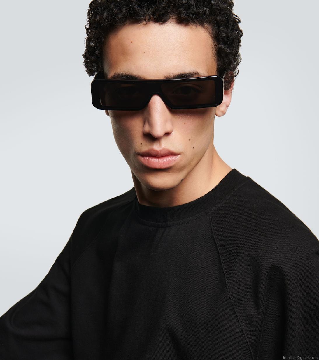 Rick OwensGethsemane rectangular sunglasses