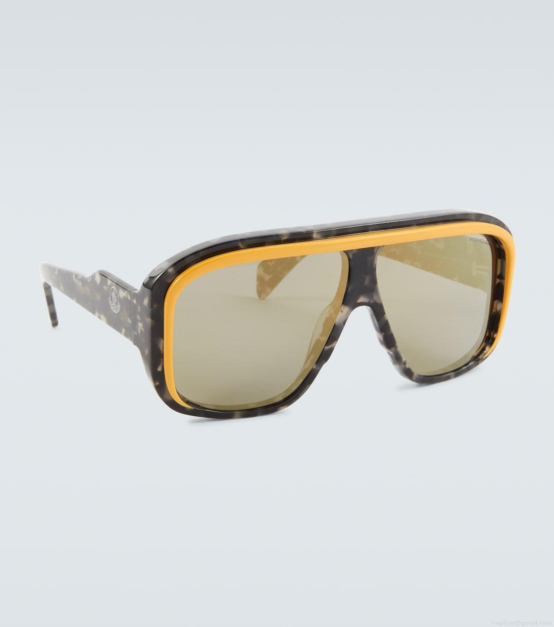 MonclerShield sunglasses