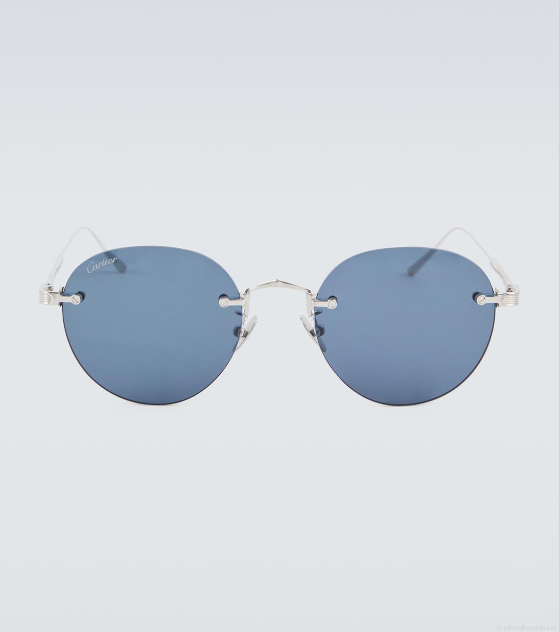 Cartier Eyewear CollectionSignature C de Cartier round sunglasses