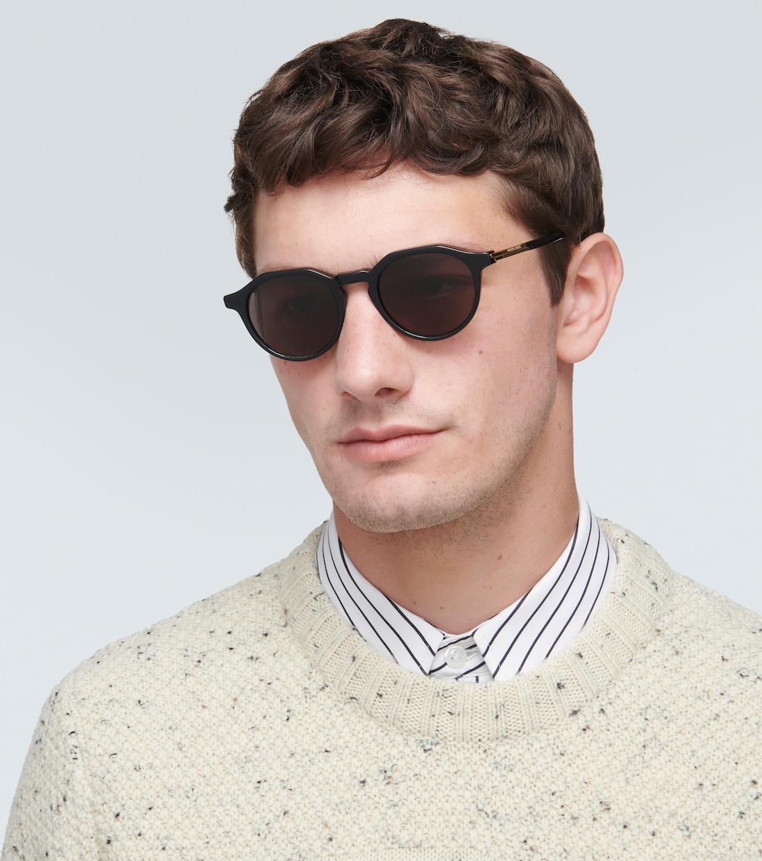 Bottega VenetaRound sunglasses