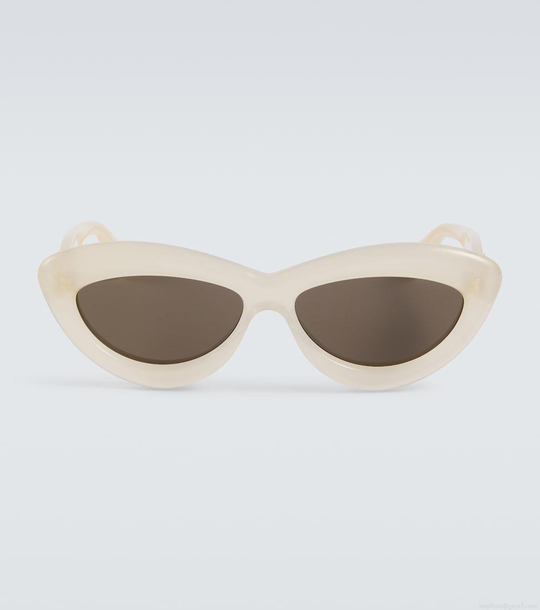 LoeweCurvy oval sunglasses