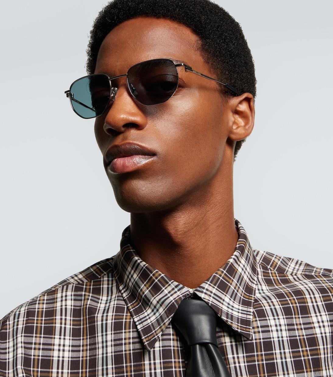 Bottega VenetaRound sunglasses