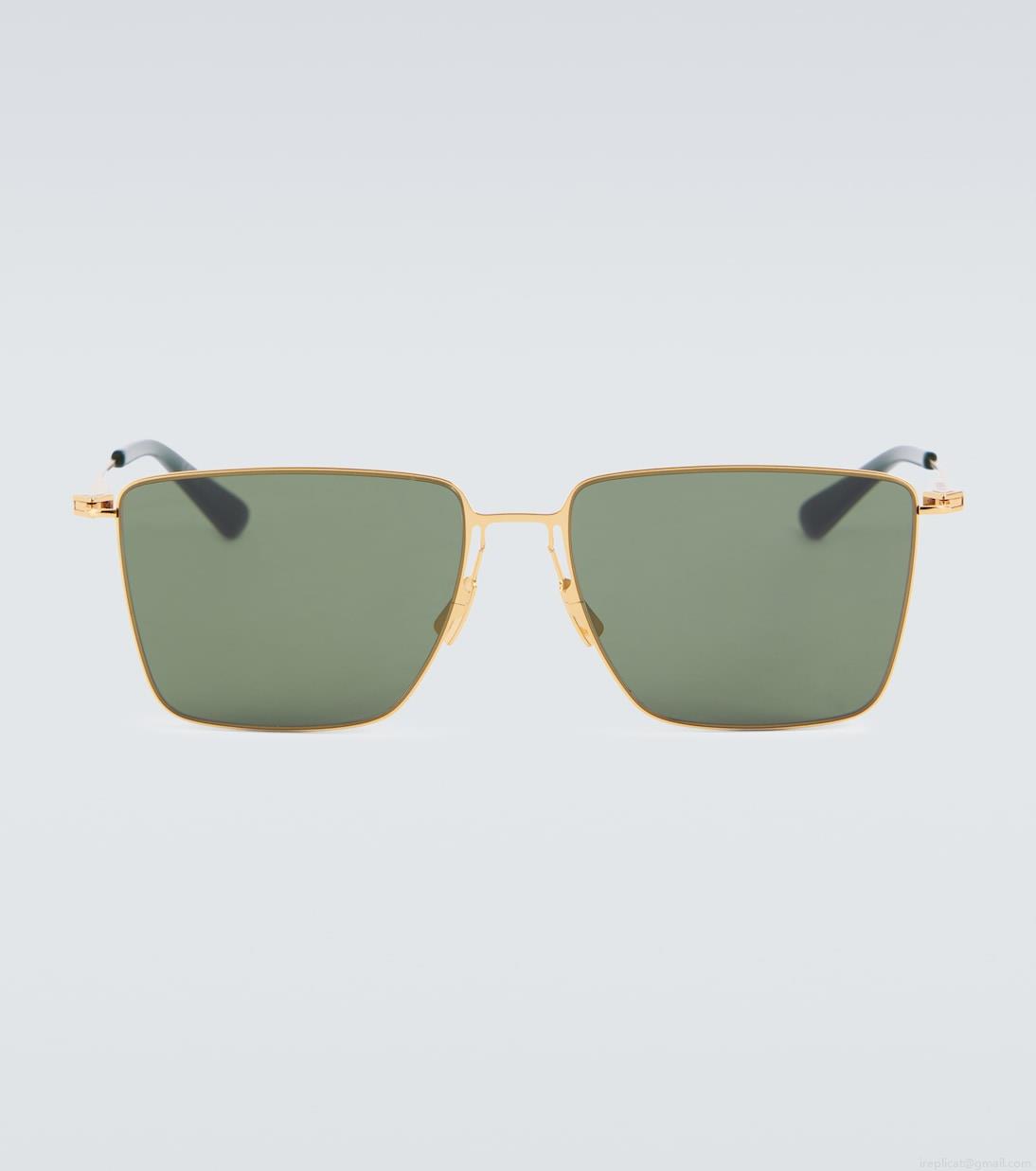 Bottega VenetaUltrathin rectangular sunglasses