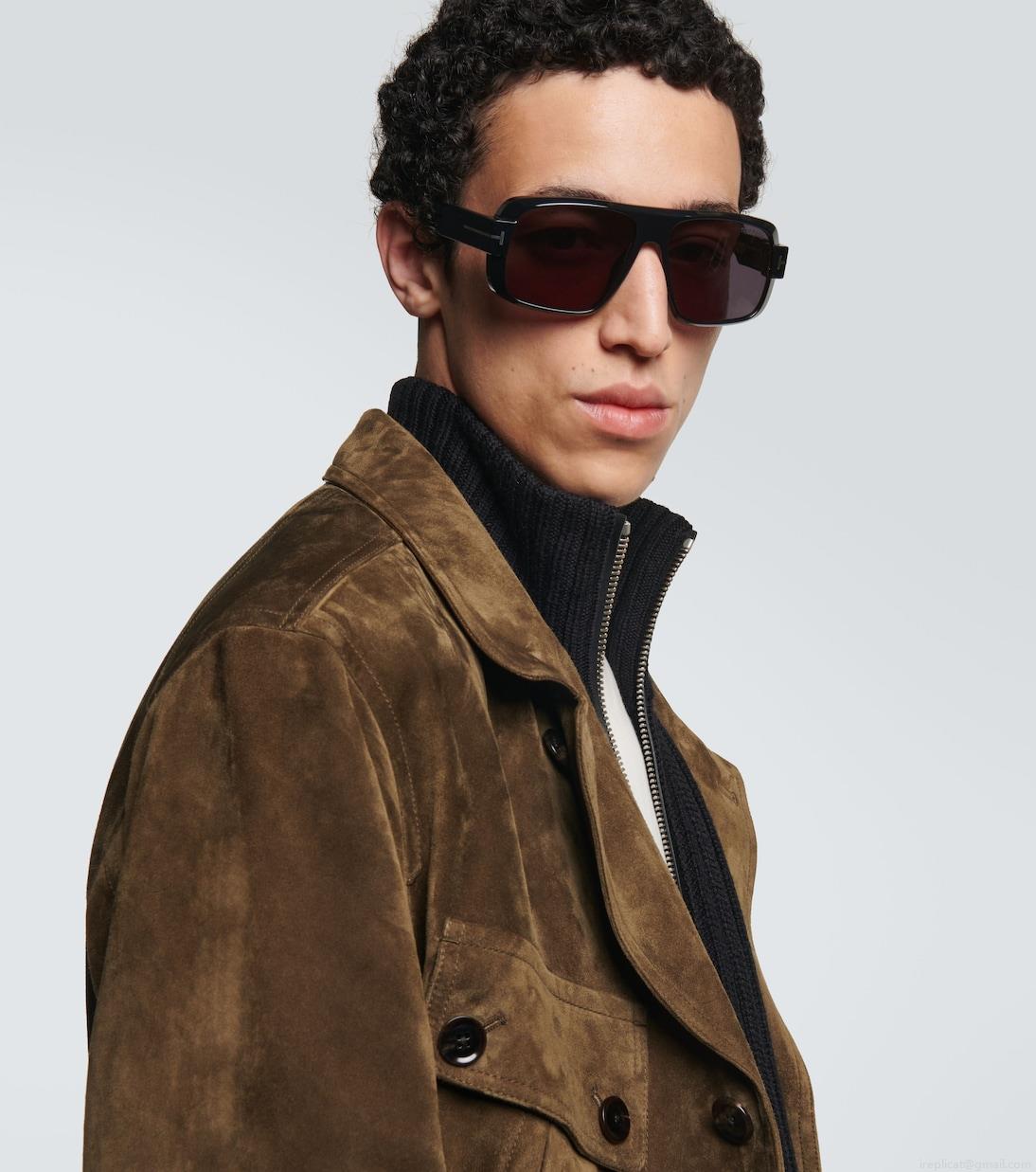 Tom FordTurner flat-brow sunglasses