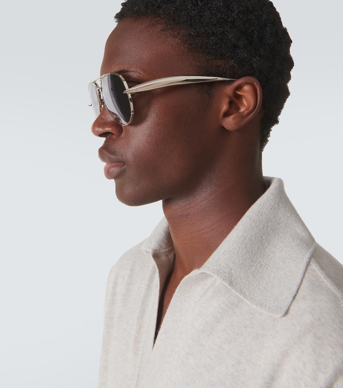 Bottega VenetaSardine aviator sunglasses