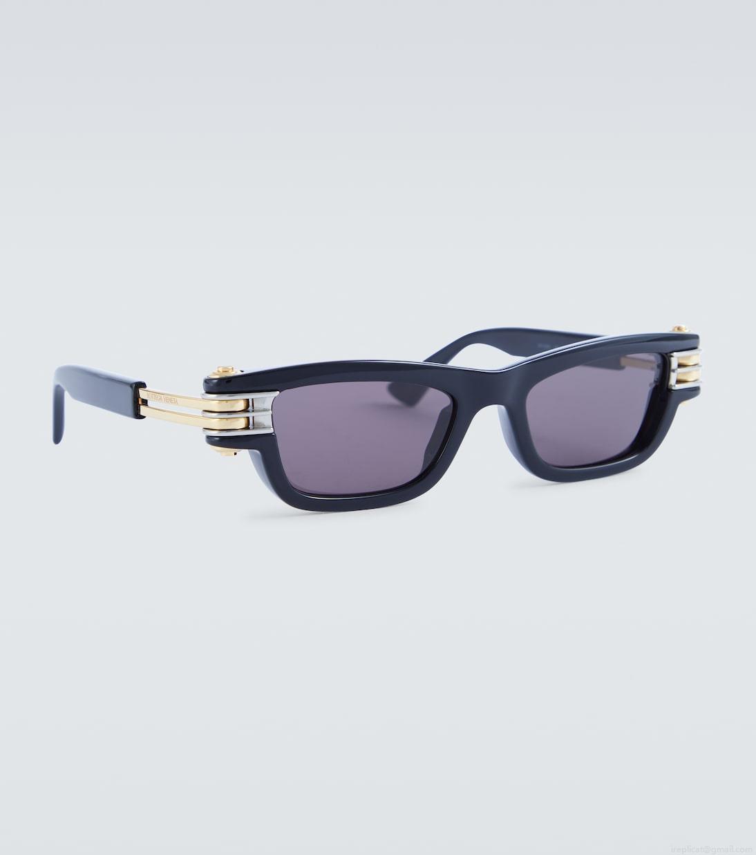 Bottega VenetaBolt rectangular sunglasses