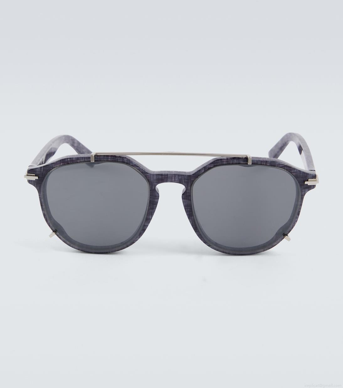 Dior EyewearDiorBlackSuit RI round sunglasses