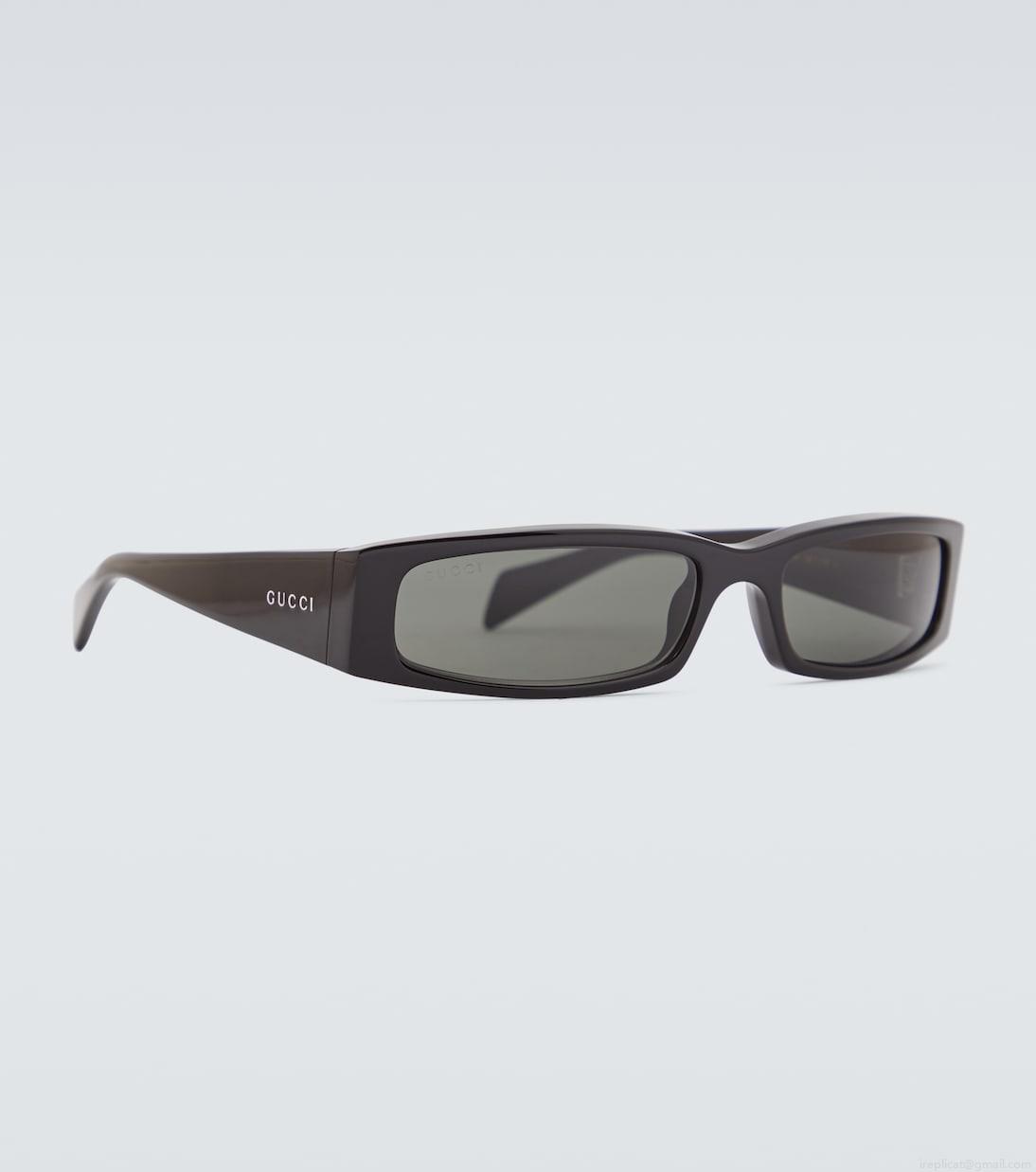 GucciShow rectangular sunglasses