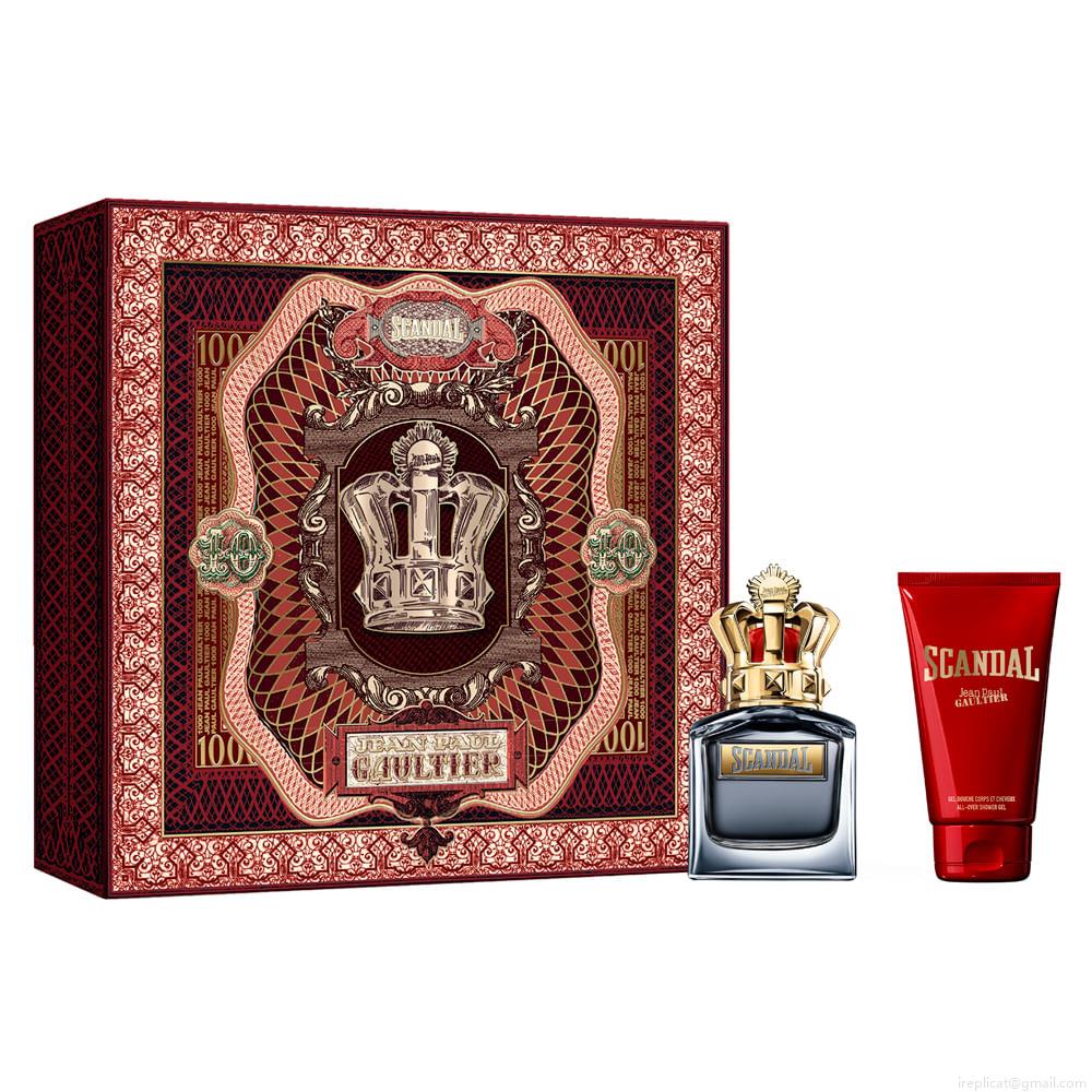 Kit Perfume Jean Paul Gaultier Scandal Masculino Eau de Toilette50 ml + Gel de Banho 75 ml