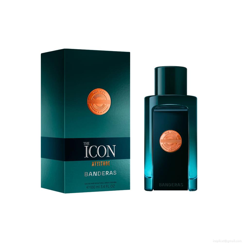 Perfume Banderas The Icon Attitude Masculino Eau de Parfum 100 ml