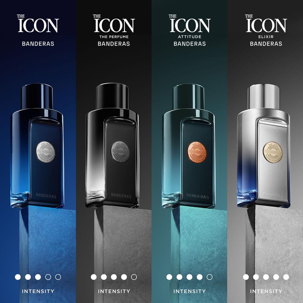 Perfume Banderas The Icon Attitude Masculino Eau de Parfum 100 ml