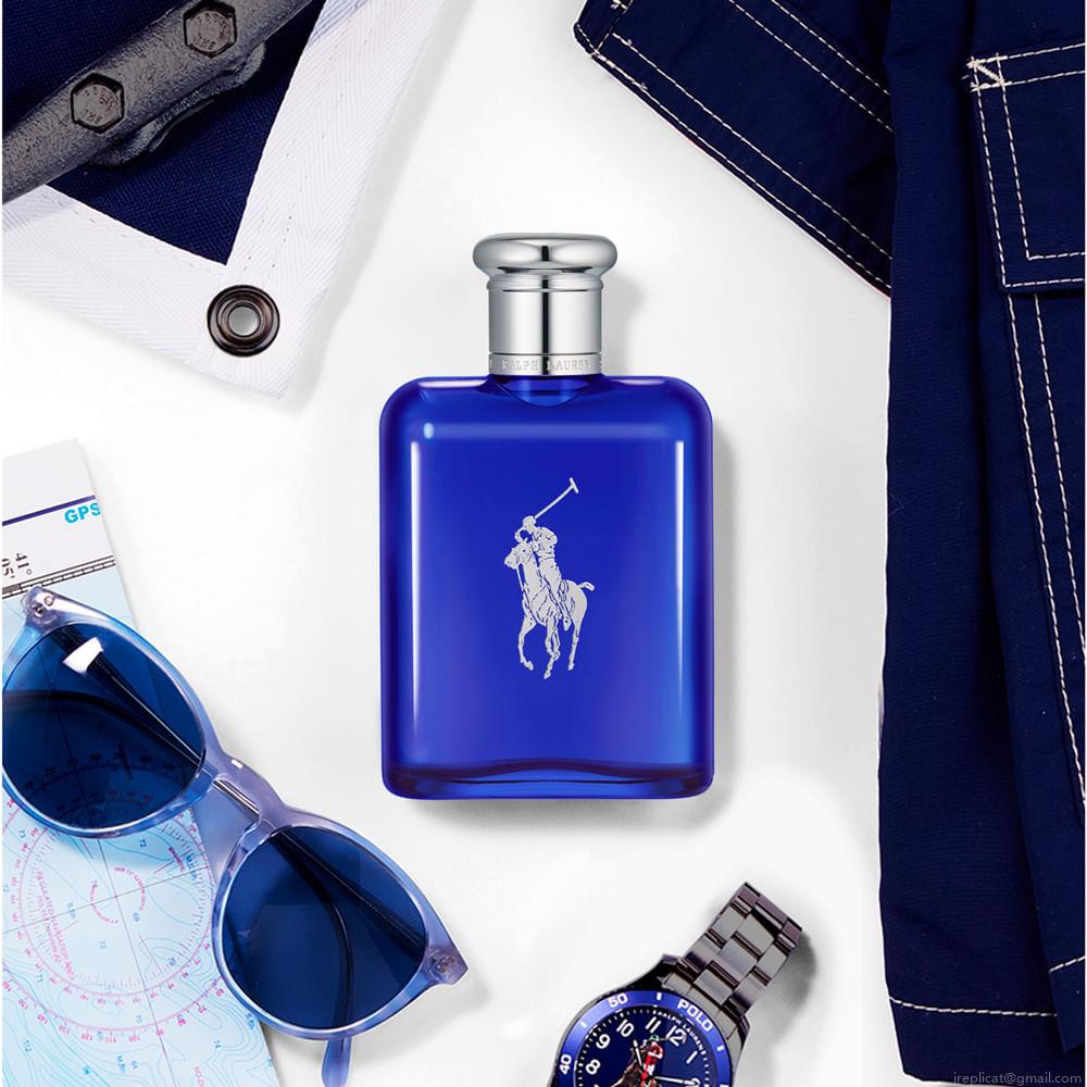 Kit Perfume Ralph Lauren Polo Blue Masculino Eau de Toilette 125ml + Necessaire