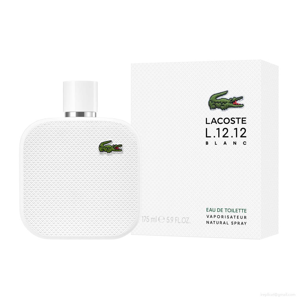 Perfume Lacoste Blanc L.12.12 Eau de Toilette Masculino 175 ml