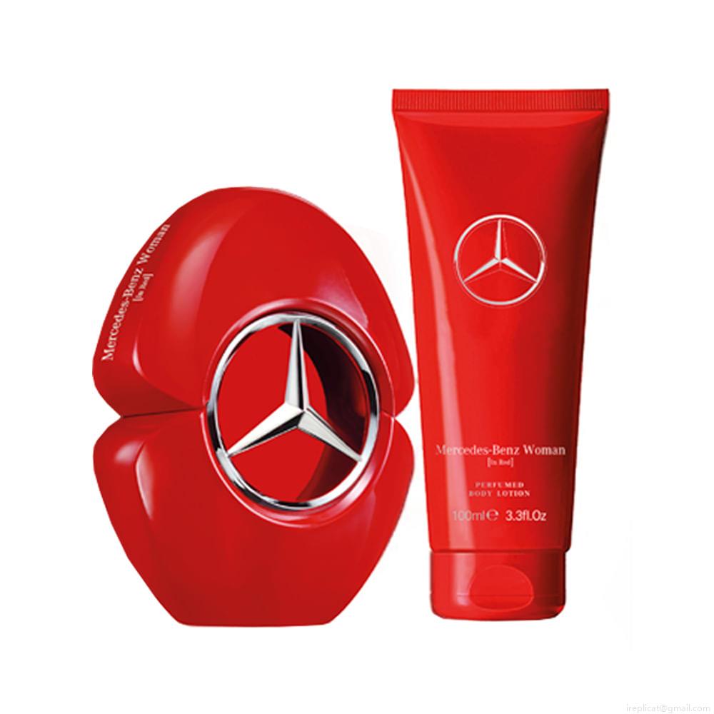 Perfume Mercedes Benz Woman In Red Coffret Feminino Eau de Parfum 60 ml + Loção Corporal 100 ml