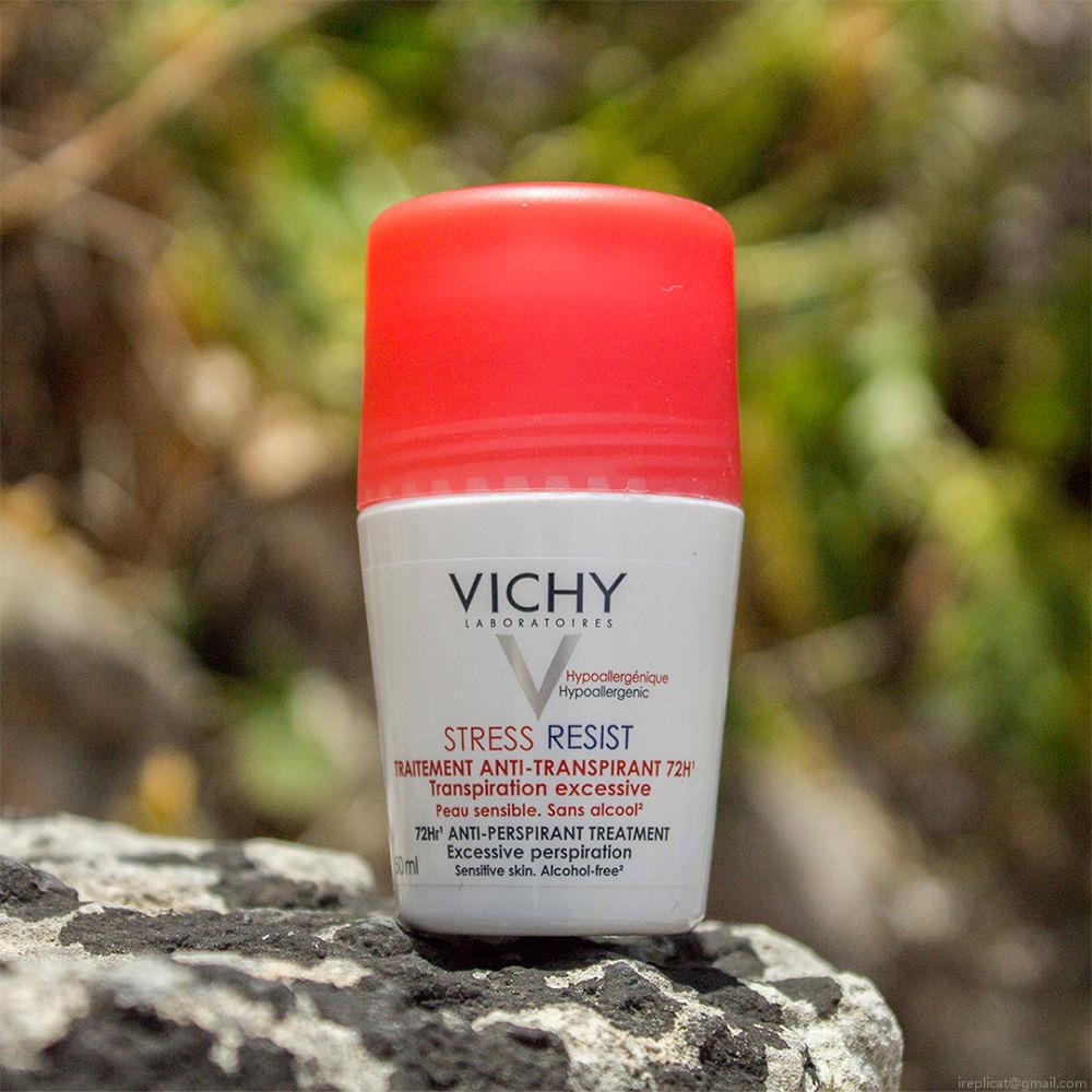 Desodorante Roll On Antitranspirante Vichy Stress Resist Unissex 50 ml