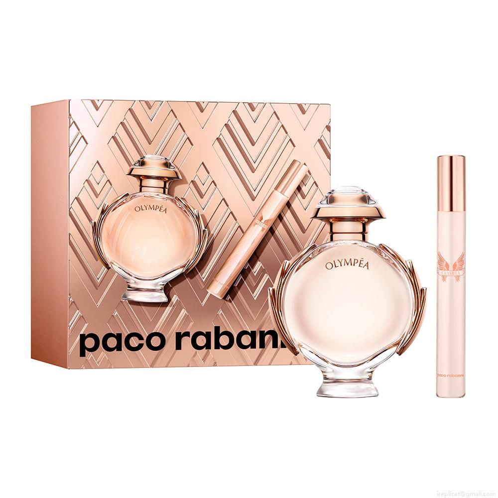 Kit Perfume Paco Rabanne Olympéa Eau de Parfum Feminino 50 ml + Miniatura 10 ml