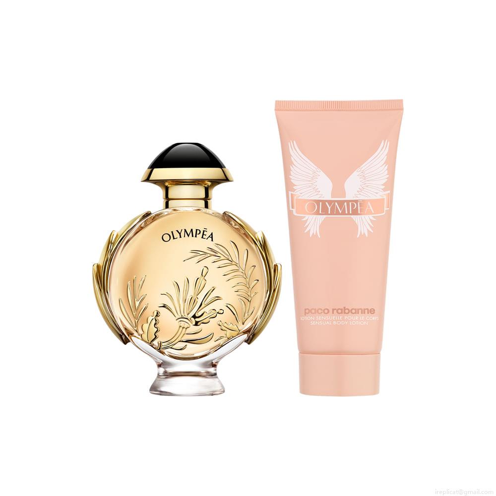 Kit Perfume Paco Rabanne Olympéa Solar Intense Feminino Eau de Parfum 80 ml + Creme Corporal 100 ml