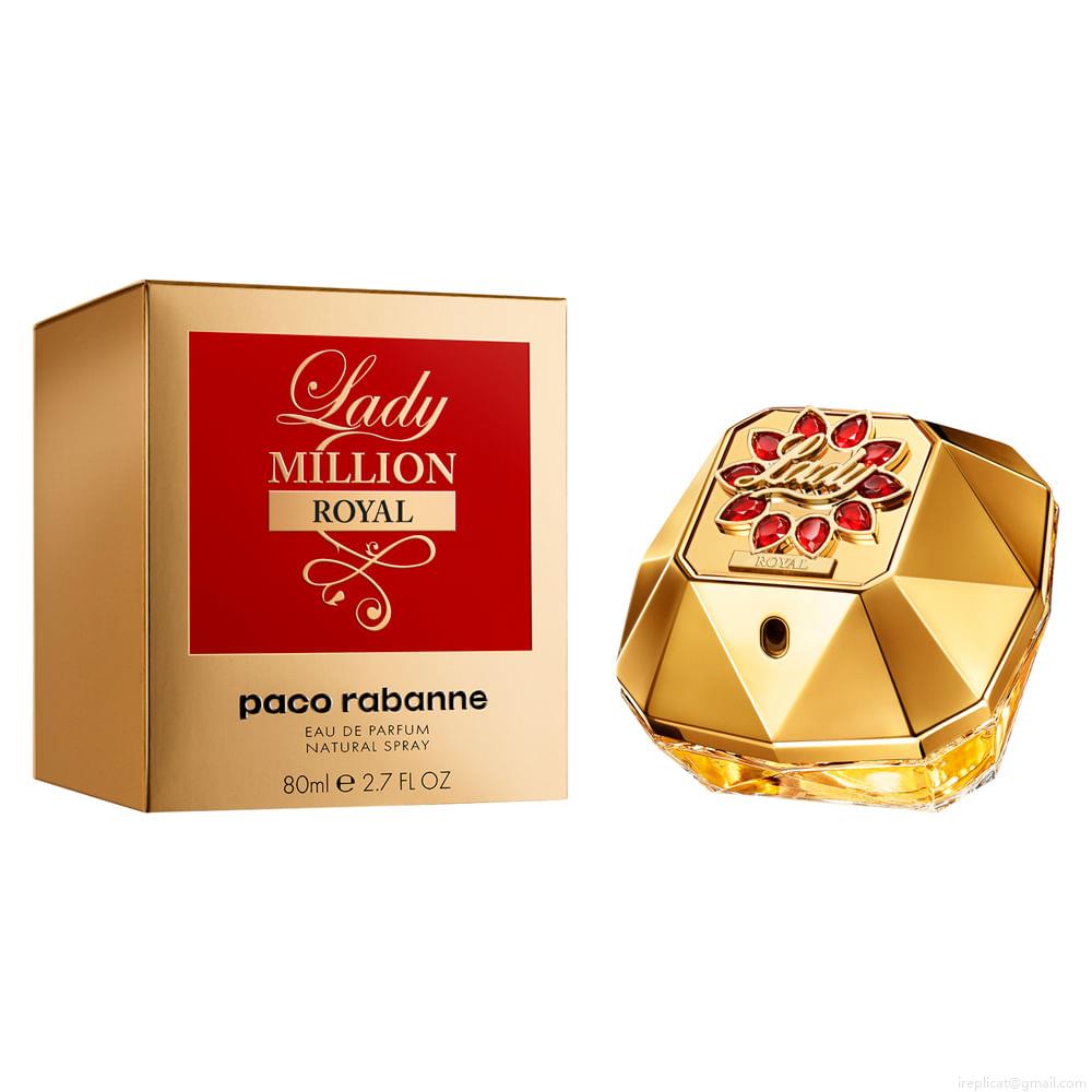 Perfume Paco Rabanne Lady Million Royal Feminino Eau de Parfum 80 ml