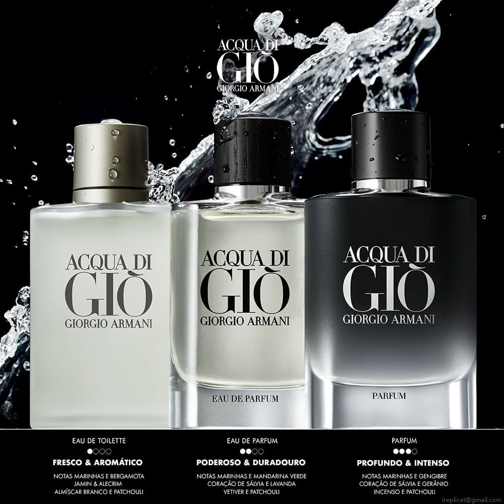 Perfume Giorgio Armani Acqua Di Giò Homme Masculino Eau de Toilette 100 ml