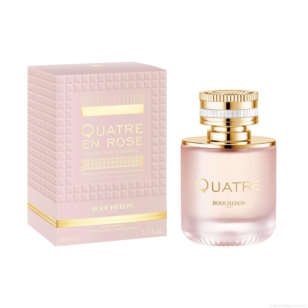 Perfume Boucheron Quatre En Rose Feminino Eau de Parfum 50 ml