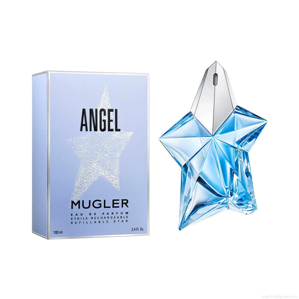 Perfume Mugler Angel Feminino Eau de Parfum Recarregável 100 ml