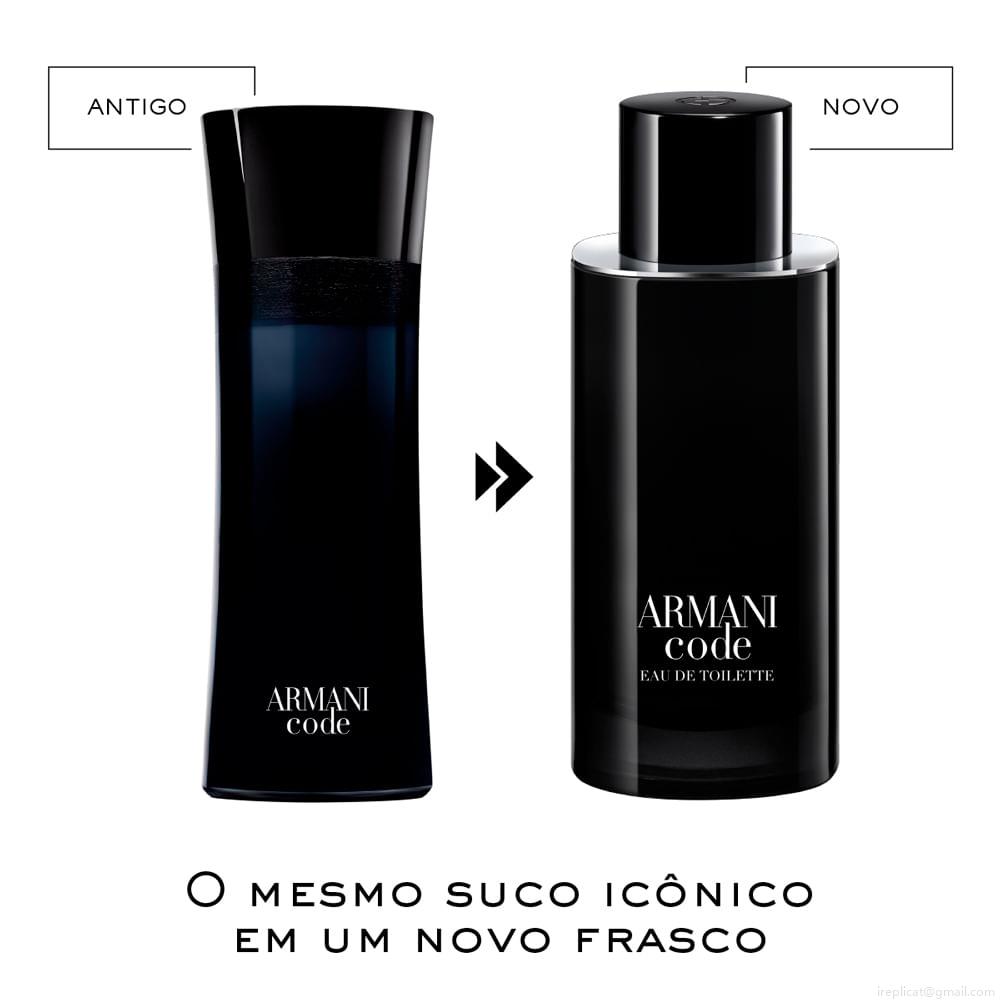 Perfume Giorgio Armani New Code Masculino Eau de Toilette Recarregável 50 ml