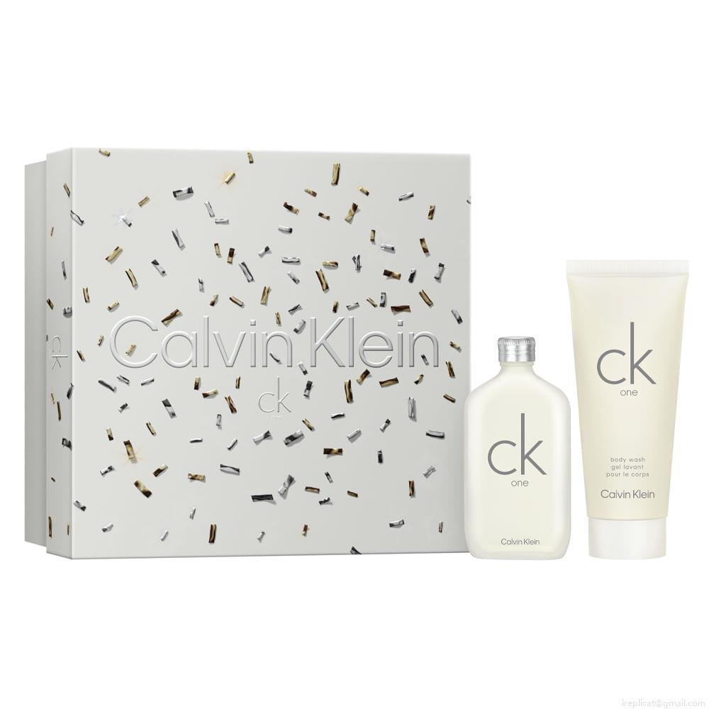 Kit Calvin Klein CK One Unissex Eau de Toilette 50 ml + Gel de Banho 100 ml