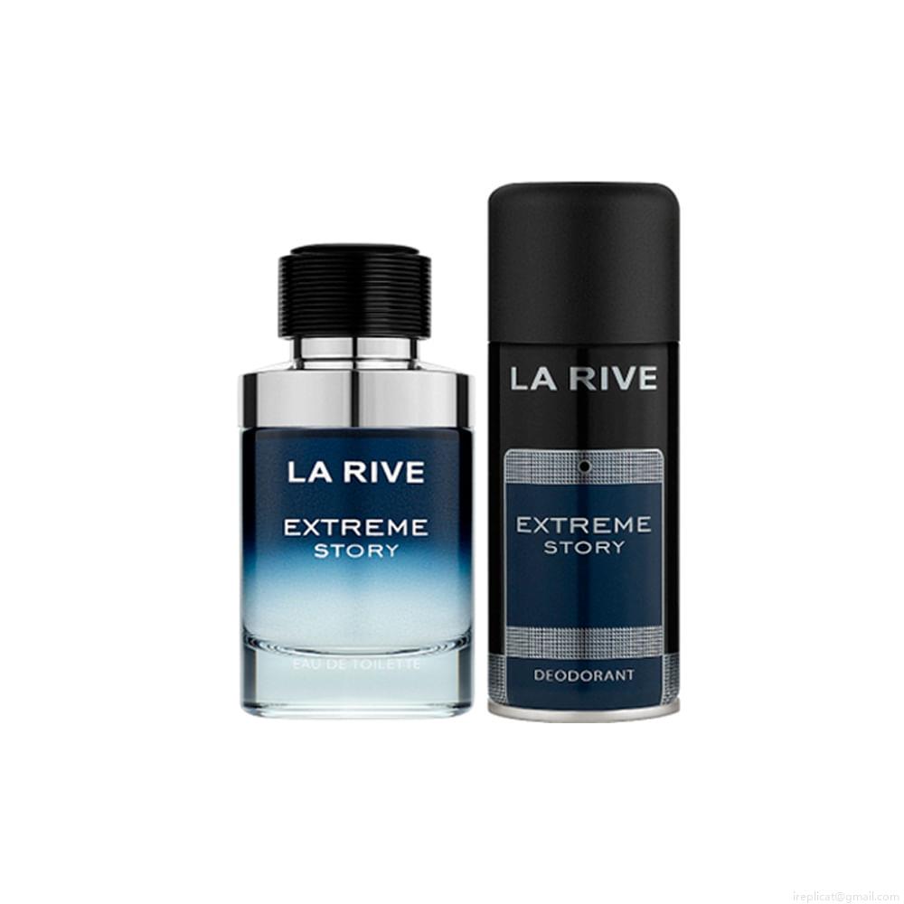 Kit Perfume La Rive Extreme Story Masculino Eau de Toilette 75 ml + Desodorante 150 ml