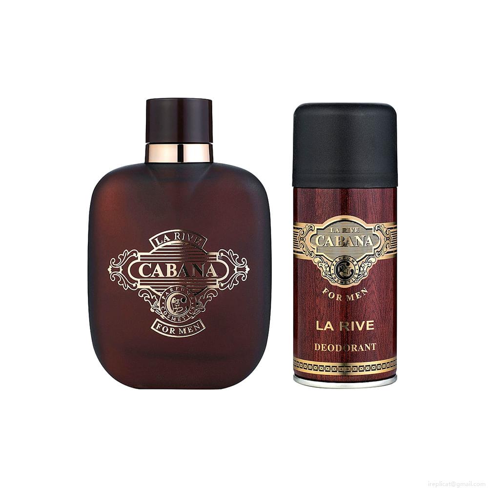 Kit Perfume La Rive Cabana Masculino Eau de Toilette 75 ml + Desodorante 150 ml