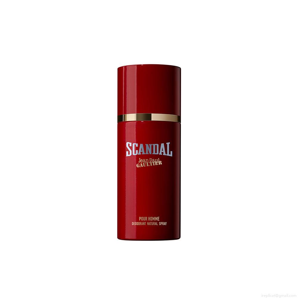 Kit Perfume Jean Paul Gaultier Scandal Pour Homme Masculino Eau de Toilette 200 ml Refil + Perfume 150 ml Recarregável + Desodor