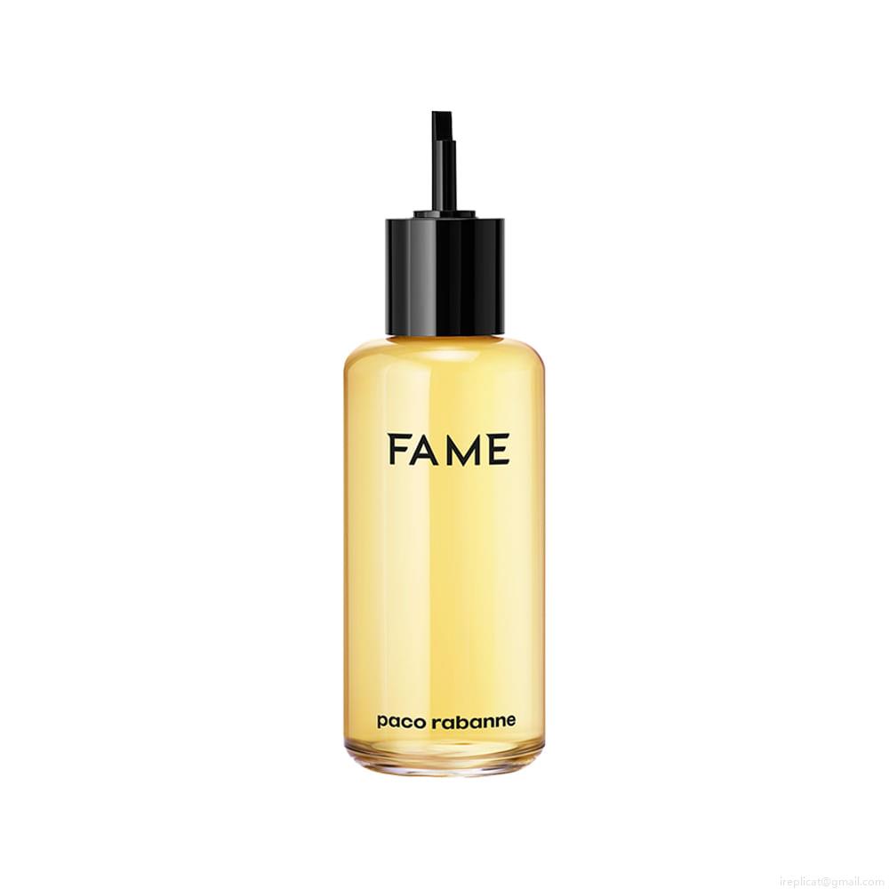 Kit Perfume Paco Rabanne Fame Feminino Eau de Parfum 80 ml + Creme Corporal 100 ml + Miniatura 10 ml + Perfume 200 ml Refil