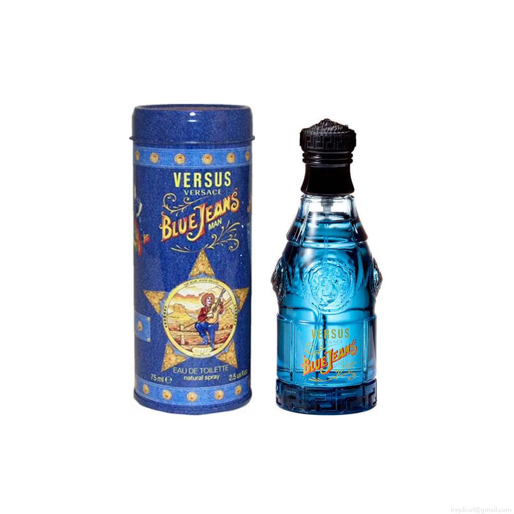 Perfume Versace Blue Jeans Masculino Eau de Toilette 75 ml