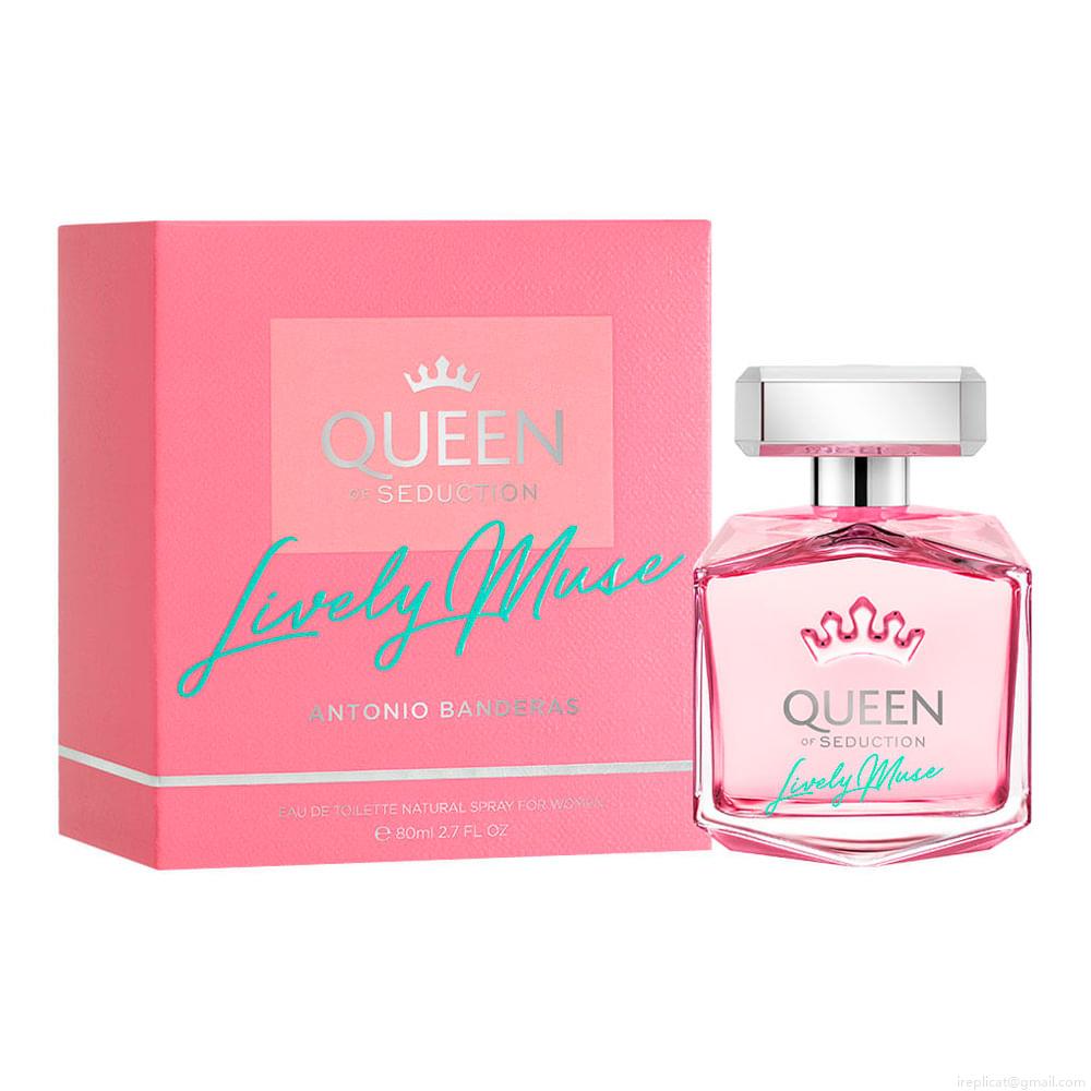 Perfume Banderas Queen of Seduction Lively Muse Feminino Eau de Toilette 80 ml