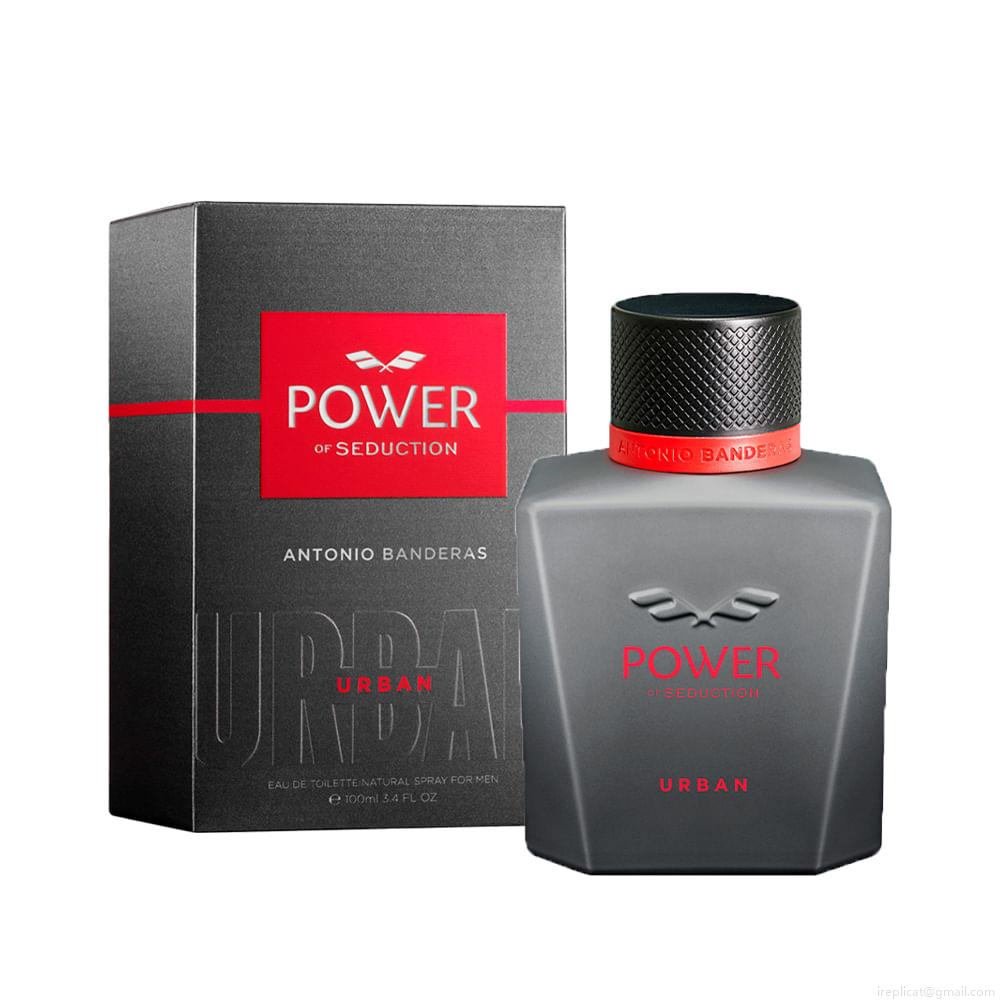 Perfume Banderas Power of Seduction Urban Masculino Eau de Toilette 100 ml