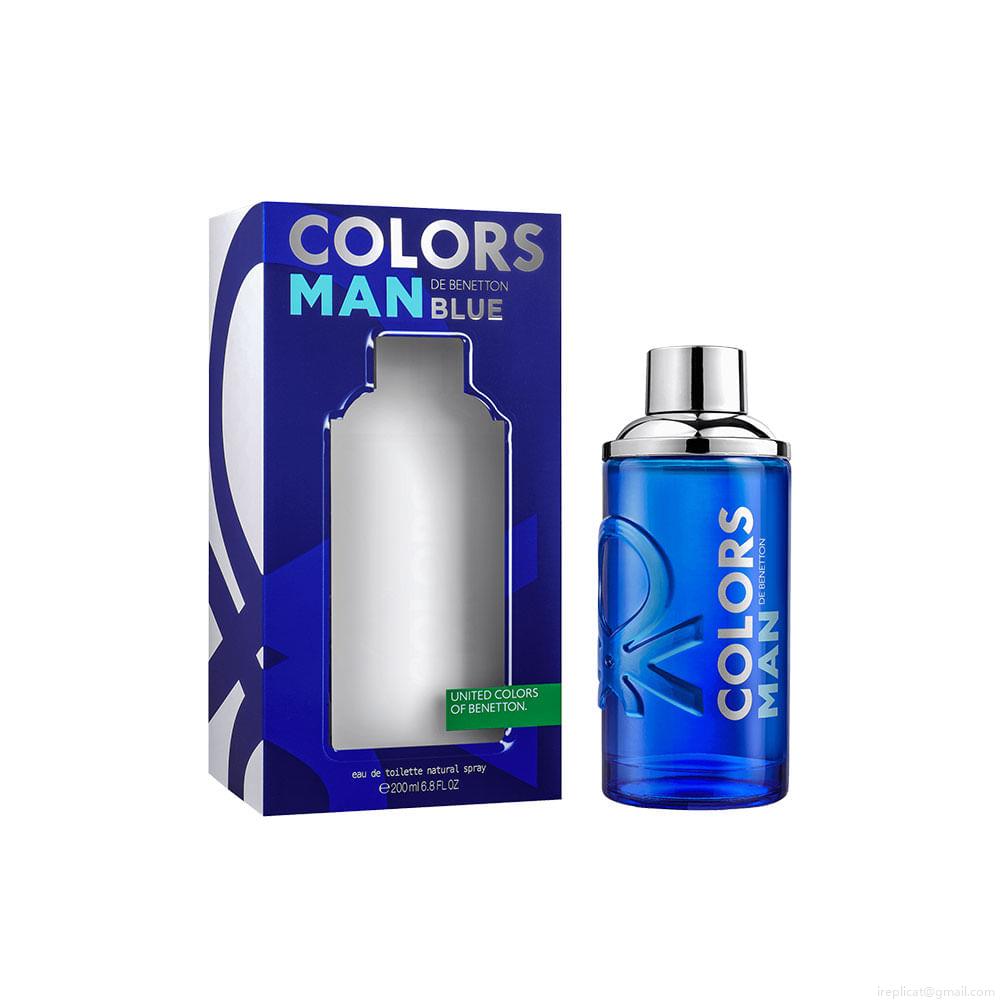 Perfume Benetton Colors Man Blue Masculino Eau de Toilette 200 ml