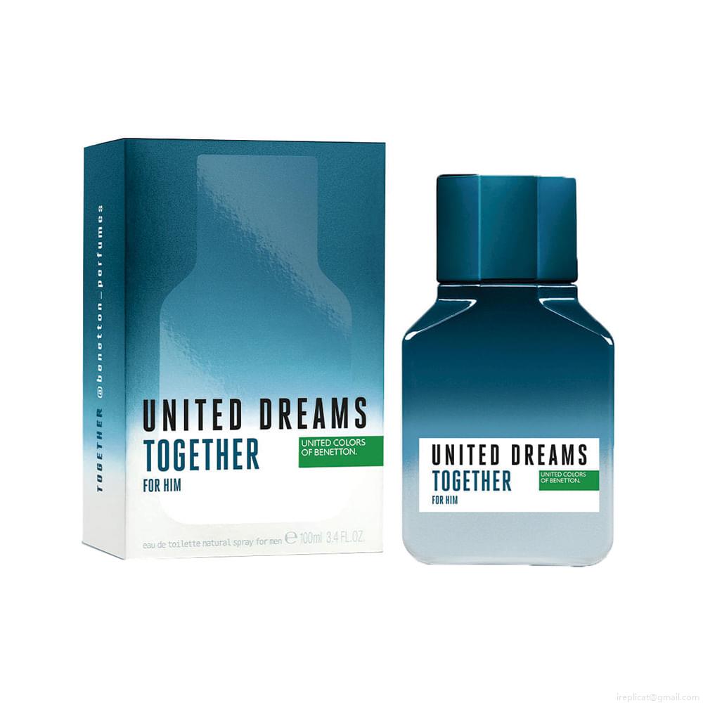 Perfume Benetton United Dreams Together Him Masculino Eau de Toilette 100 ml