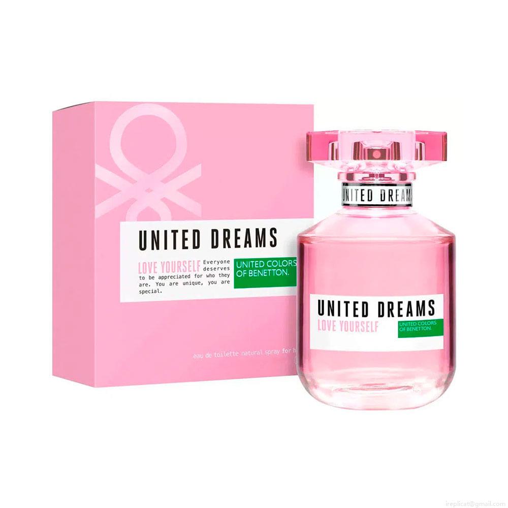 Perfume Benetton United Dreams Love Yourself Feminino Eau de Toilette 50 ml