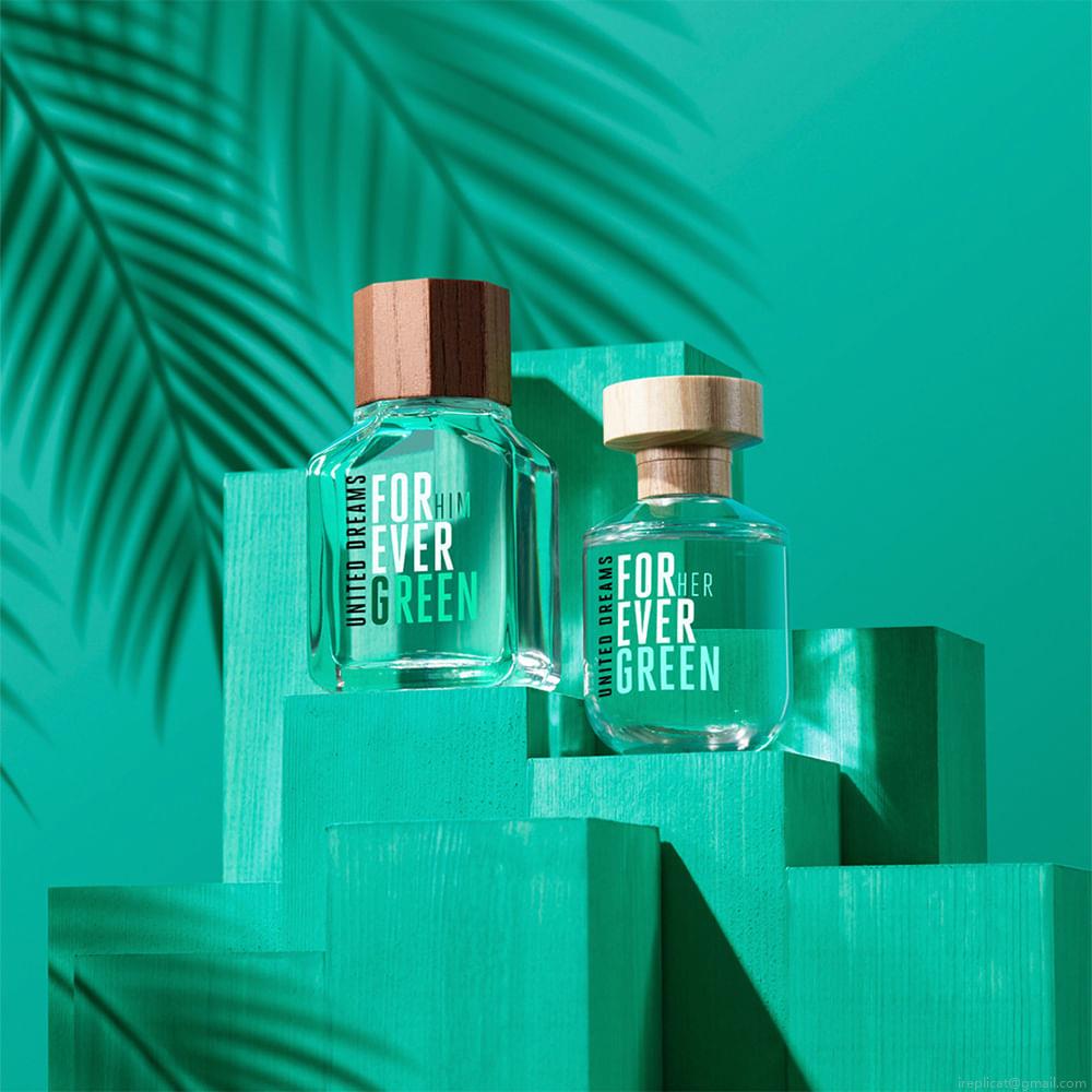 Perfume Benetton Forever Green Masculino Eau de Toilette 100 ml