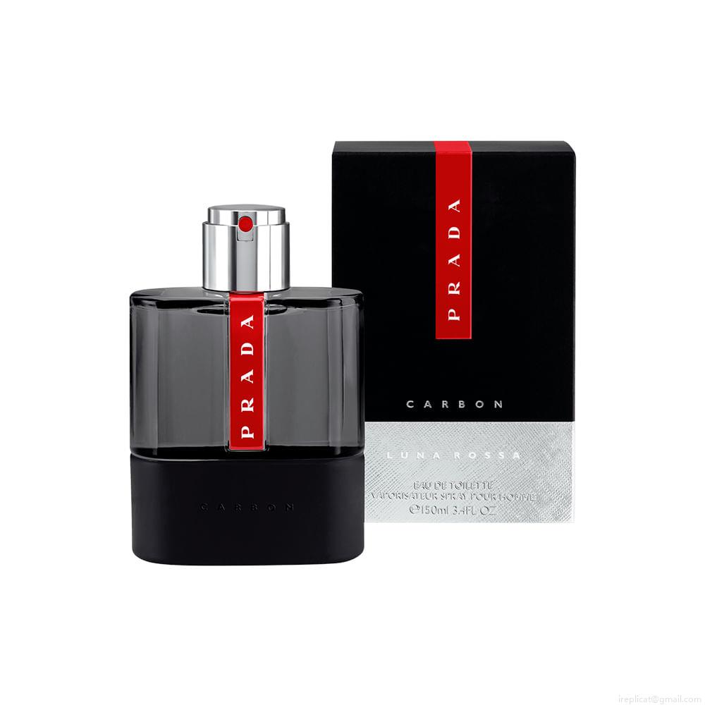 Perfume Prada Luna Rossa Carbon Masculino Eau de Toilette 150 ml