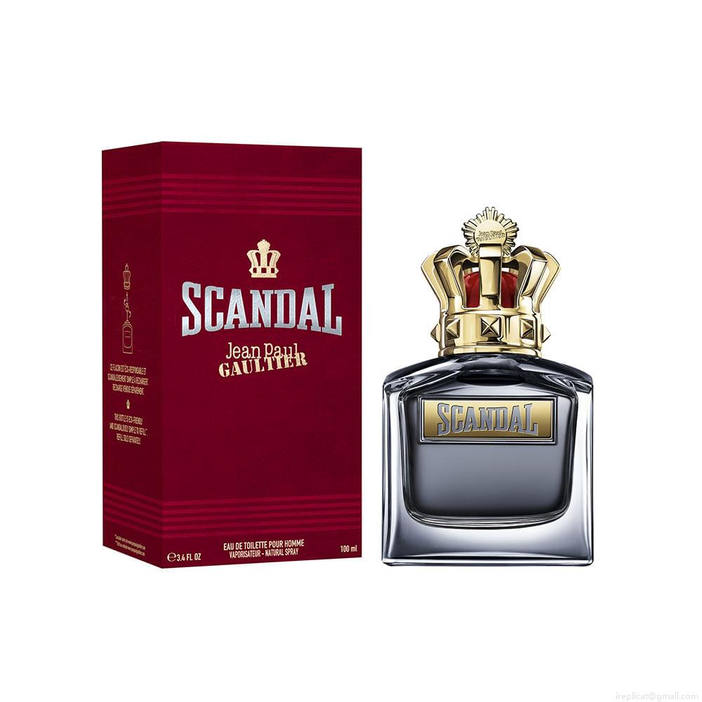 Perfume Jean Paul Gaultier Scandal Pour Homme Masculino Eau de Toilette Recarregável 100 ml