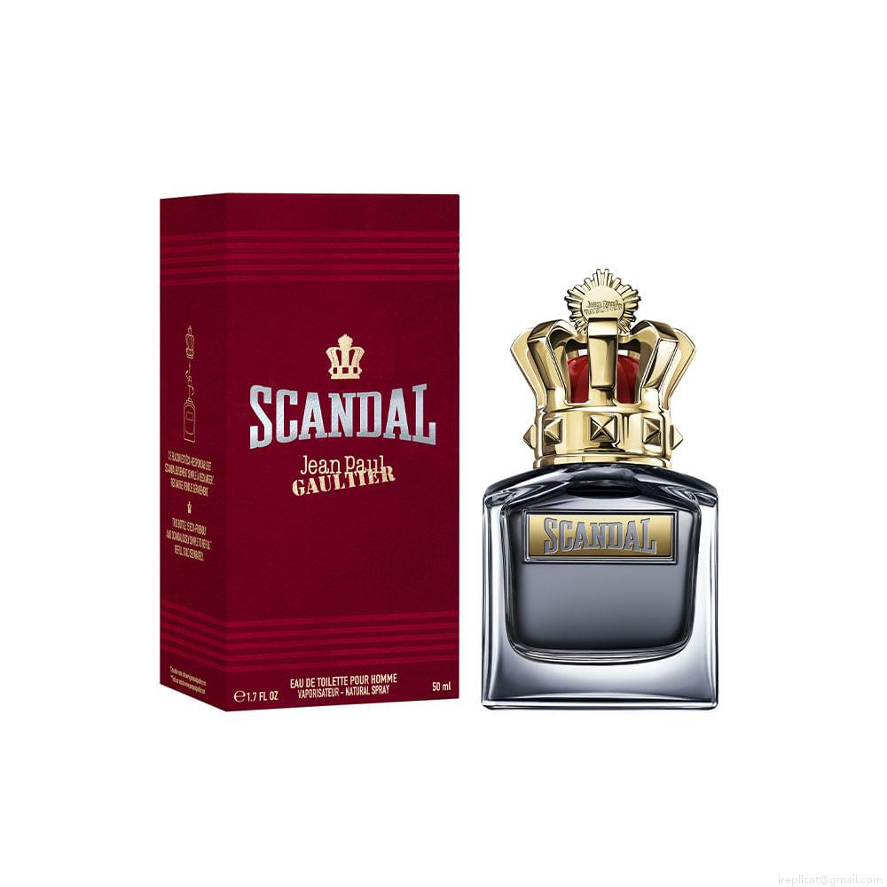 Perfume Jean Paul Gaultier Scandal Pour Homme Masculino Eau de Toilette Recarregável 50 ml