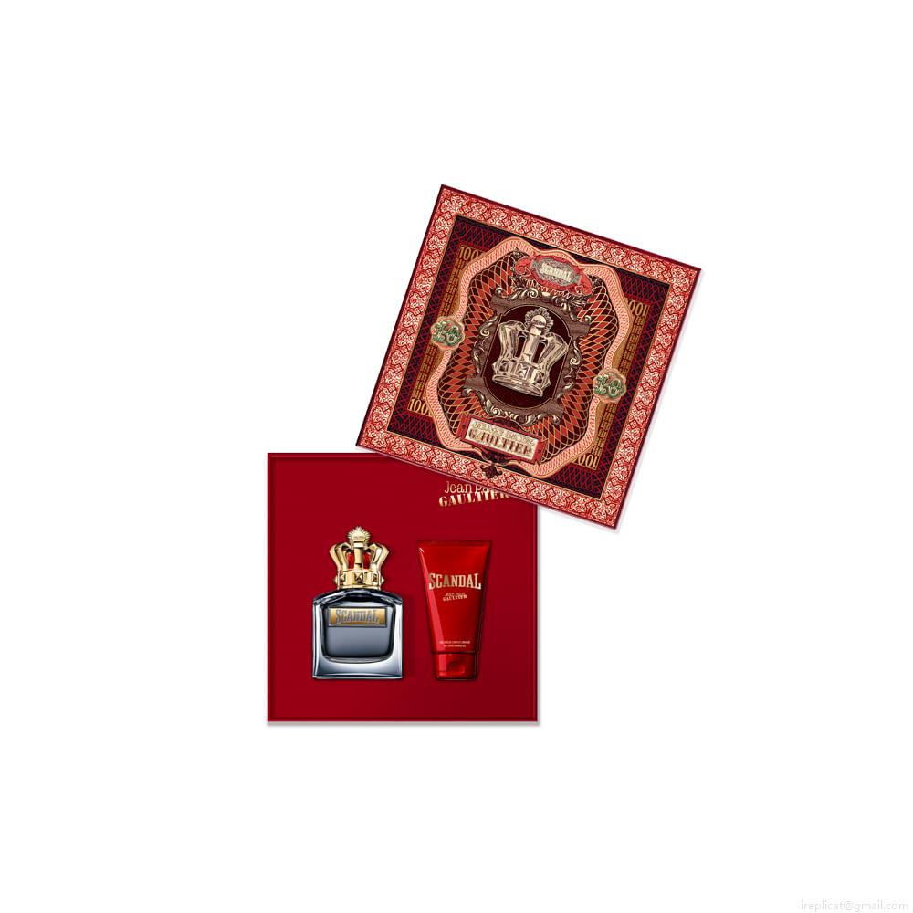 Kit Perfume Jean Paul Gaultier Scandal Masculino Eau de Toilette 100 ml + Gel de Banho 75 ml