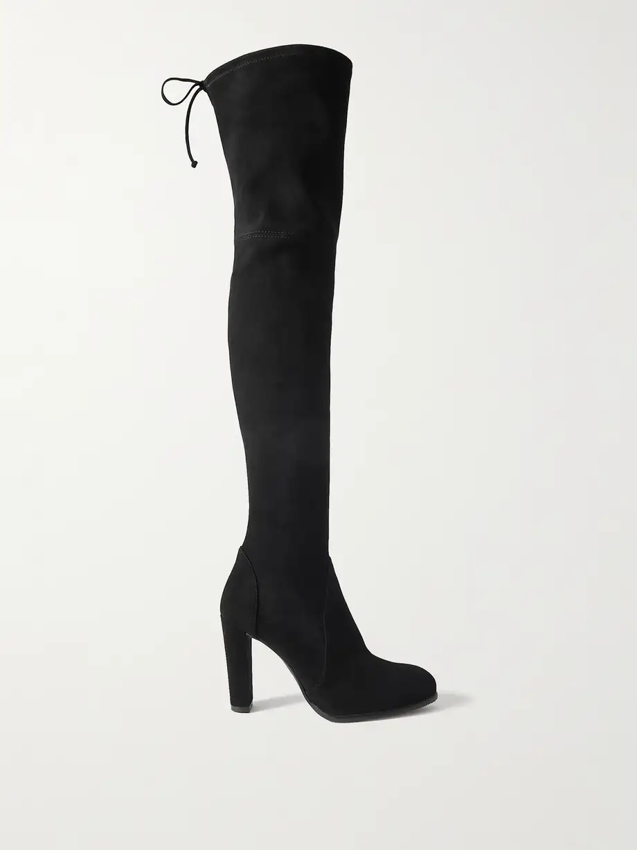 Highland suede over-the-knee boots