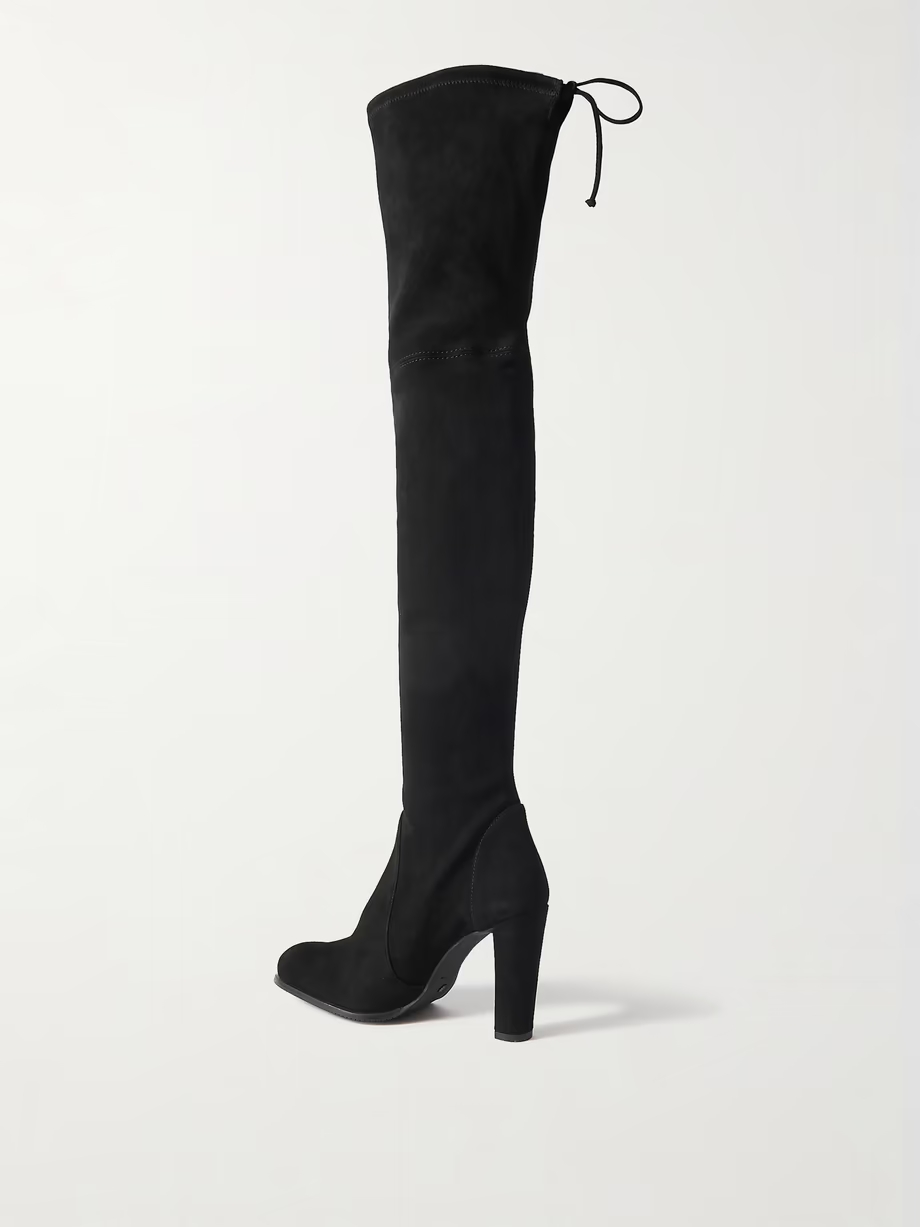 Highland suede over-the-knee boots