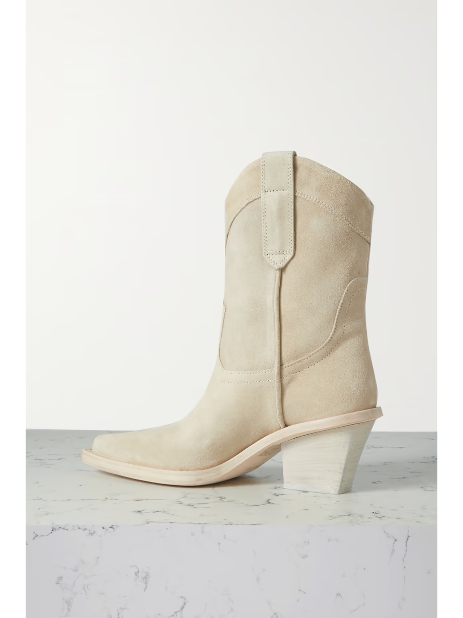 Dakota suede cowboy boots