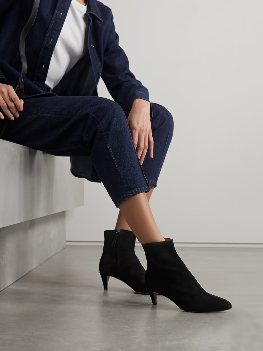 Deone suede ankle boots