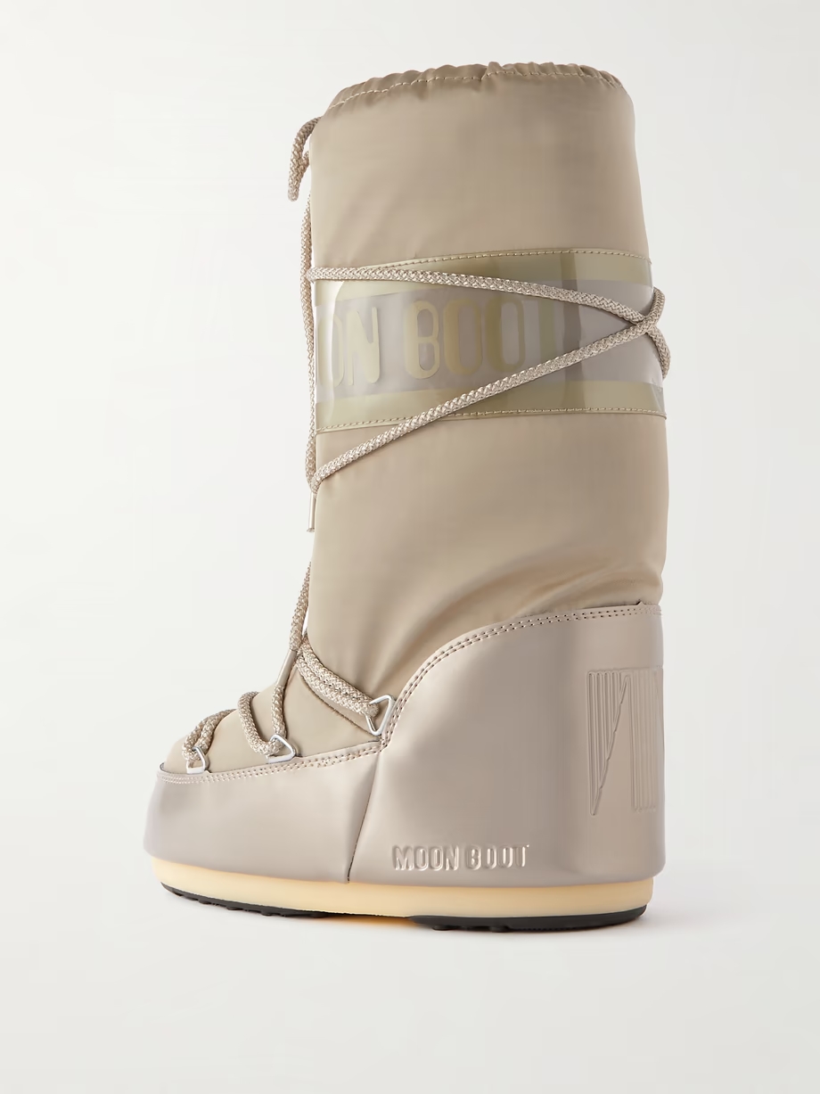 Icon Glance shell and PVC snow boots